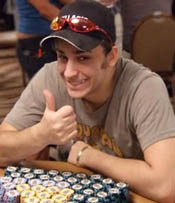 Online poker action – Sorel Mizzi wins Sunday Warm-up